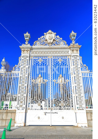 [Tokyo] The main gate of Akasaka Imperial Villa 61023442
