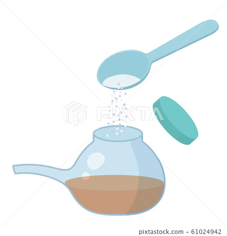 Illustration of easy only _ add thickener _ spoon 61024942