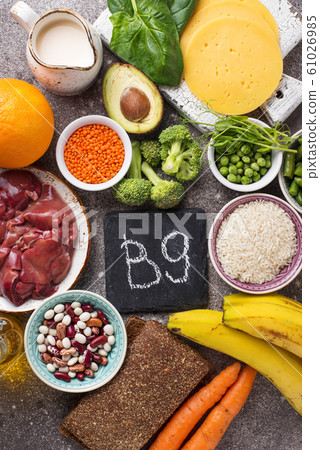 Natural sources of vitamin B9 Natural sources of vitamin B9 61026985