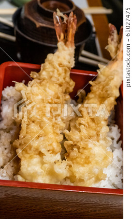 Japanese shrimp in batter Japanese shrimp in batter 61027475