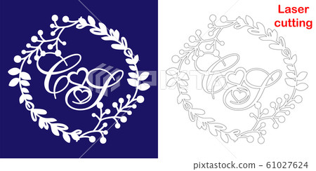 Wedding Logo Design, CS Initials