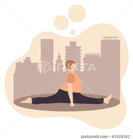 People sport yoga website Healthy lifestyle 61028162