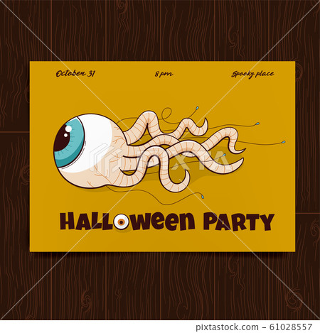 Halloween party poster Halloween party poster 61028557