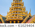 Details of Bangkok Grand Palace Roof 61029404