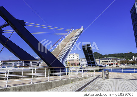 Mojiko Retro Hanebashi Blue Wing Moji Moji-ku, Kitakyushu City, Fukuoka Prefecture 61029705