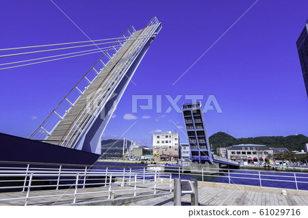 Mojiko Retro Hanebashi Blue Wing Moji Moji-ku, Kitakyushu City, Fukuoka Prefecture 61029716