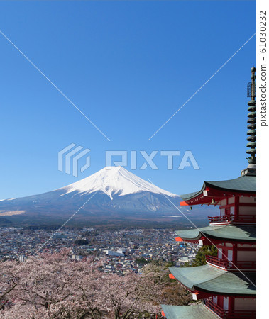 富士山五層塔Chureito塔 61030232