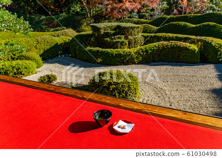 滋賀縣大池寺在紅葉 滋賀縣大池寺在紅葉 61030498