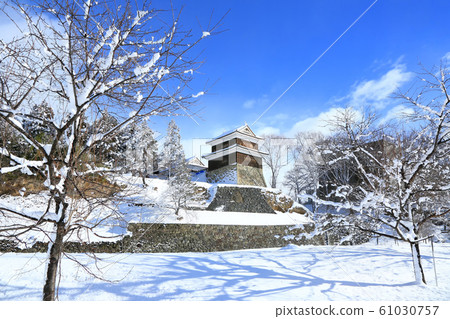 Snow's Ueda castle Snow's Ueda castle 61030757