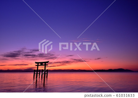 白石神社的朝日 61031633