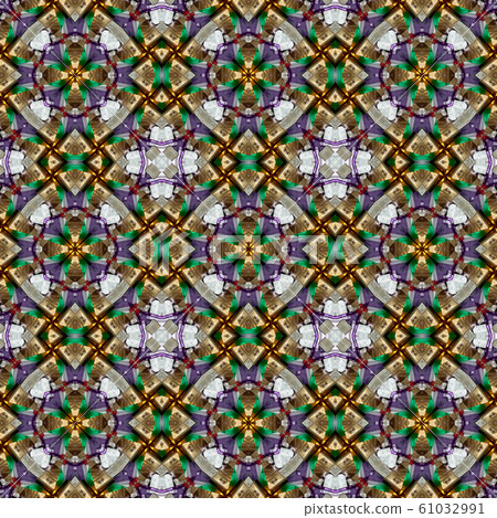 Kaleidoscope seamless patterns abstract 61032991