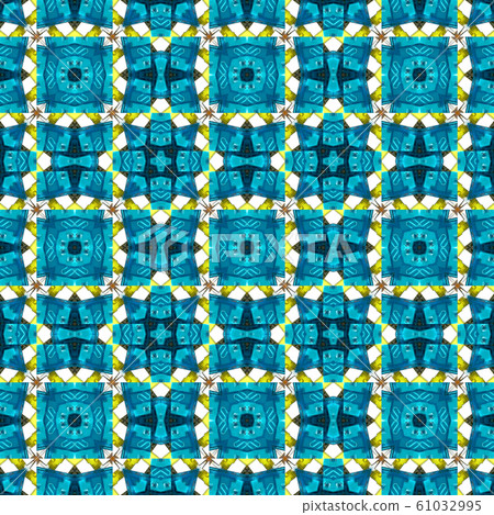 Kaleidoscope seamless patterns abstract - Stock Illustration [61032995 ...