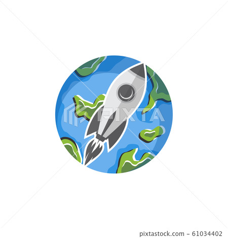 space travel rocket ship science vector art space travel rocket ship science vector art 61034402