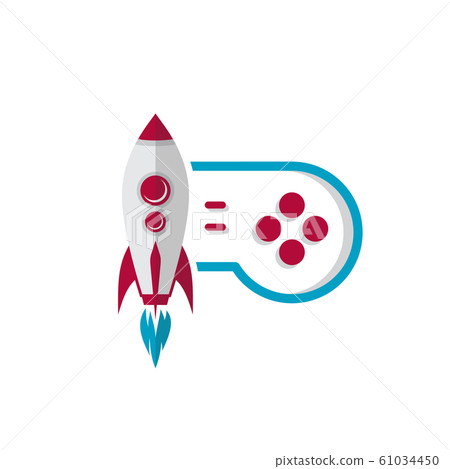 rocket game console turbo speed joystick 61034450