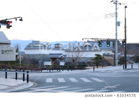■ Kofu Castle ■ Yamate Gate, Yamate Gate ■ Maizuru Castle Park ■ Sunny ■ Yamanashi ■ Winter 61034578