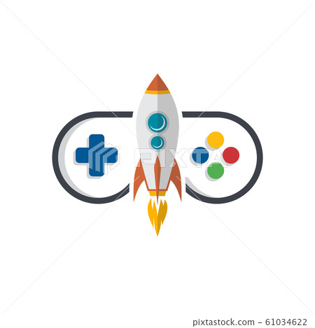rocket game console turbo speed joystick 61034622