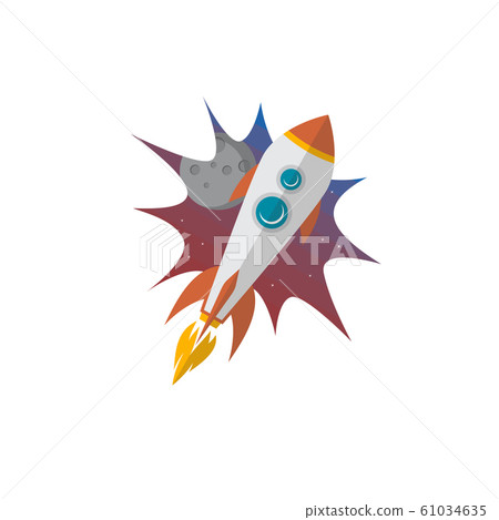 space travel rocket ship science vector art space travel rocket ship science vector art 61034635