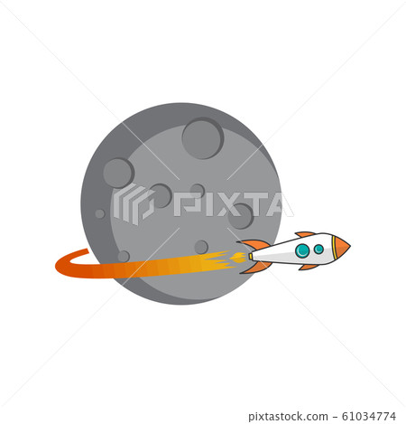 rocket ship launch space travel theme vector rocket ship launch space travel theme vector 61034774