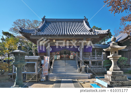 [Shōkakusan Bodaiin Horinji Temple] (Shikoku Sacred Site No. 9 Temple) Donaritanaka, Donarimachi, Awa City, Tokushima Prefecture 61035177