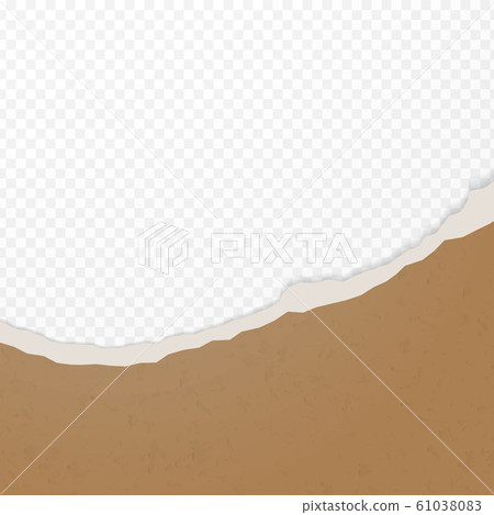 A hole in the cardboard. Background of ripped A hole in the cardboard. Background of ripped 61038083