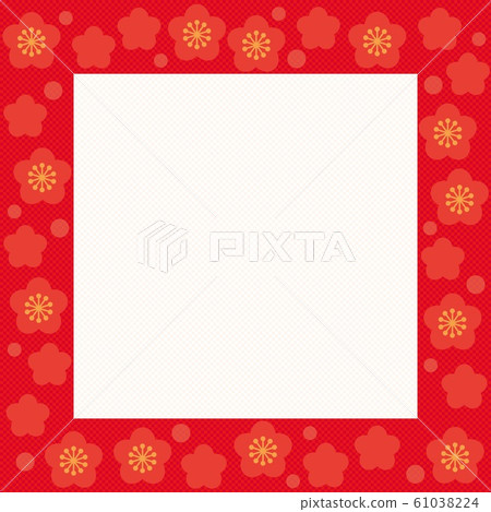 Plum Frame - Stock Illustration [61038224] - PIXTA