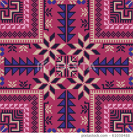 Palestinian embroidery pattern 285 Palestinian embroidery pattern 285 61038488