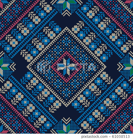 Palestinian embroidery pattern 272 61038513