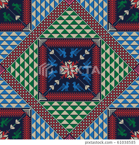 Palestinian embroidery pattern 223 Palestinian embroidery pattern 223 61038585