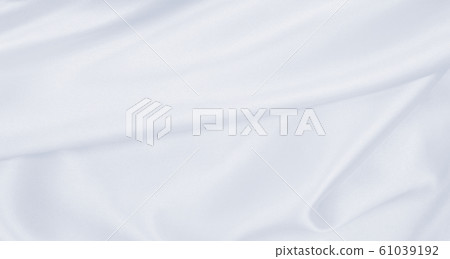 Smooth elegant grey silk or satin luxury cloth as 61039192