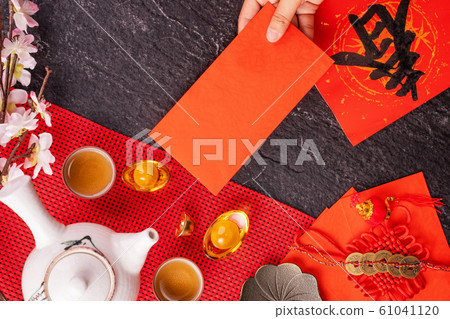農曆新年 過年 春節 紅包 頂視圖 Chinese new year red envelope 農曆新年 過年 春節 紅包 頂視圖 Chinese new year red envelope 61041120