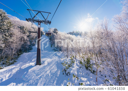 滋賀高原滑雪場(2020年1月),風景故事(滋賀高原冬季) 滋賀高原滑雪場(2020年1月),風景故事(滋賀高原冬季) 61041838