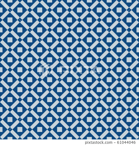 Classic Blue Moorish seamless ornament Classic Blue Moorish seamless ornament 61044046