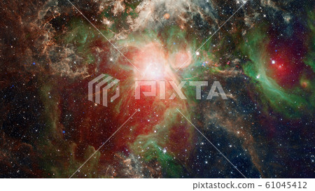 Starry background of deep outer space. Elements of 61045412