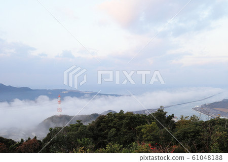 從築谷山看到的川內河風暴 從築谷山看到的川內河風暴 61048188