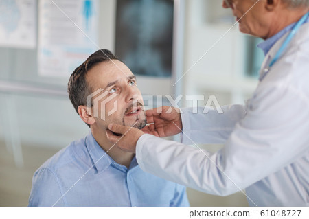 Medical exam at hospital 61048727