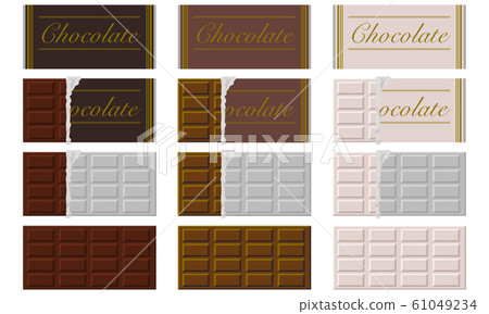 Chocolate set Black Milk White 61049234