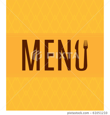 Restaurant menu illustration 61051210