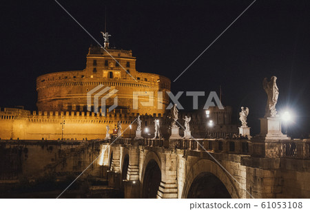 Castle of the Holy Angel (Castel Sant Angelo) in Castle of the Holy Angel (Castel Sant Angelo) in 61053108