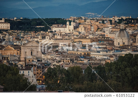 Rome cityscape 61053122