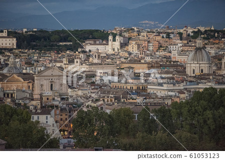 Rome cityscape 61053123