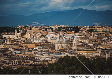 Rome cityscape Rome cityscape 61053124