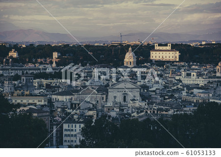 Rome cityscape 61053133