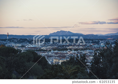 Rome cityscape Rome cityscape 61053135