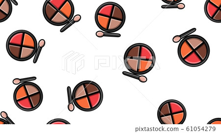 Endless seamless pattern of beautiful beauty Endless seamless pattern of beautiful beauty 61054279