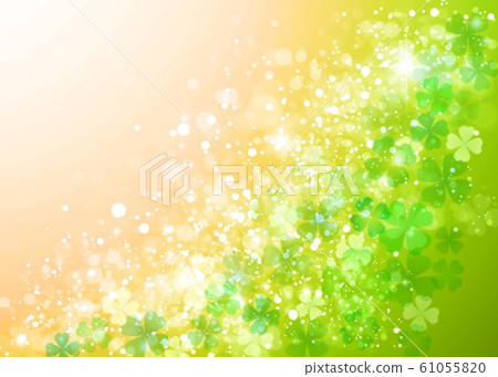 Clover background glitter 61055820