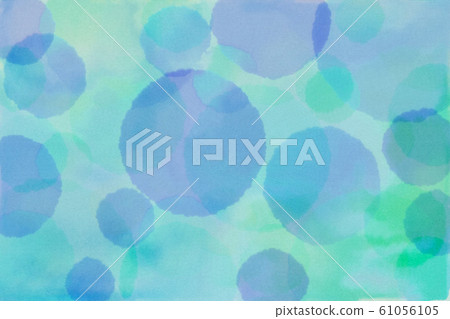Polka dot pattern (watercolor) 61056105