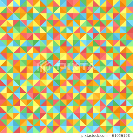 Triangle pattern. Seamless vector 61056198