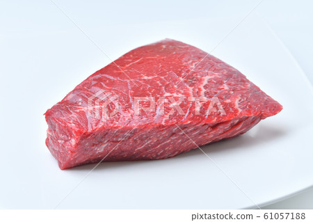 日本牛肉（靜岡）的牛肉大腿（紅肉）塊。 61057188