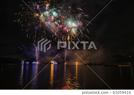 (Kanagawa Prefecture) Lake Ashi Summer Festival, Torii Ware Festival, Fireworks Festival (Kanagawa Prefecture) Lake Ashi Summer Festival, Torii Ware Festival, Fireworks Festival 61059418