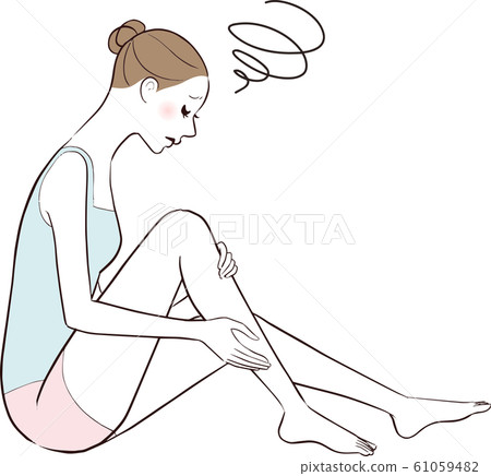 皮膚麻煩的女人 61059482